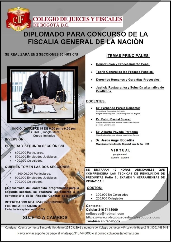 diplomado concurso coljueces